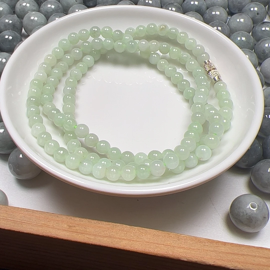 金***宝翡翠散珠货主老年卡5