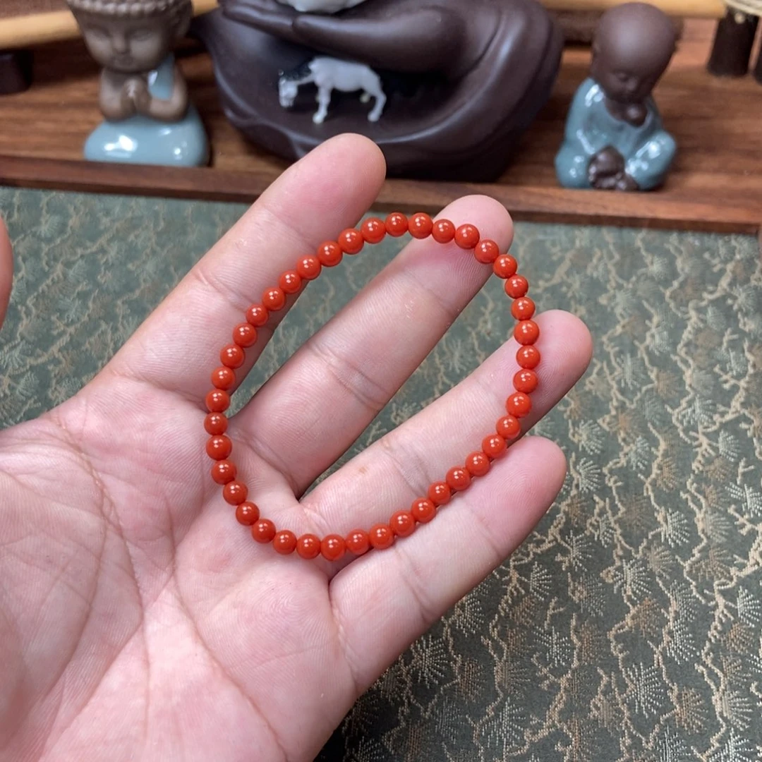 南红玛瑙未镶嵌手串