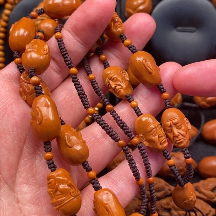 帅***渣手串/手链橄榄核小籽罗汉