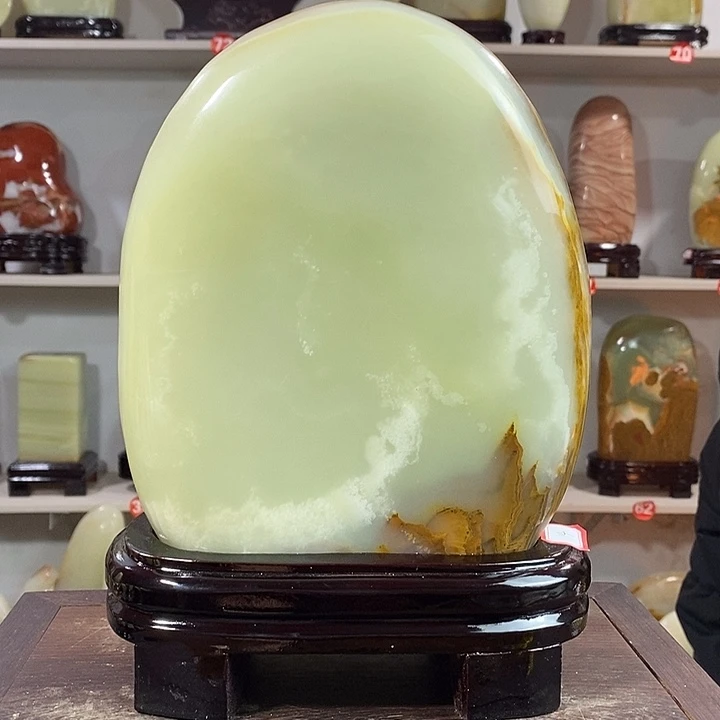 石材天然原石摆件