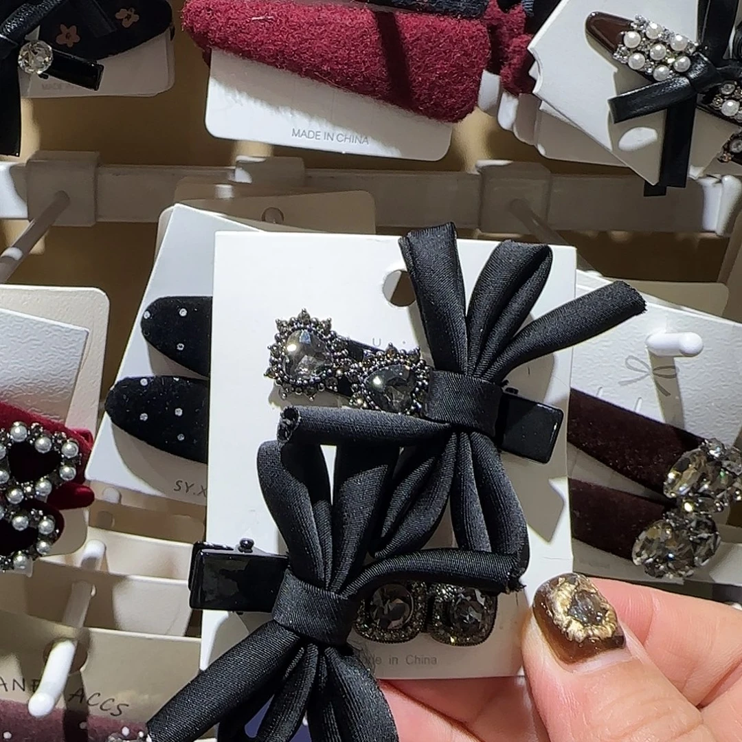 非金属满钻一字夹