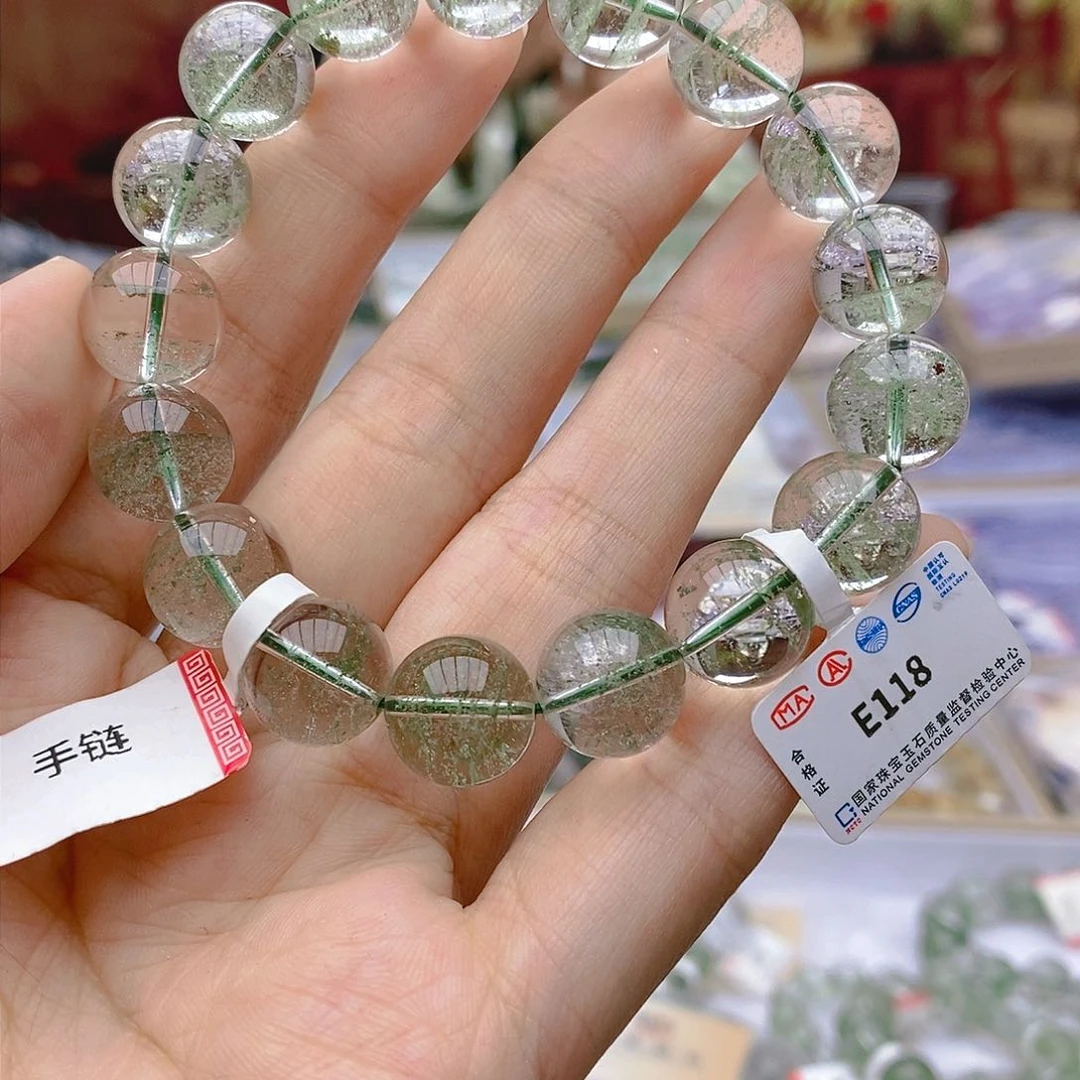 水晶手链未镶嵌E118幽灵千层