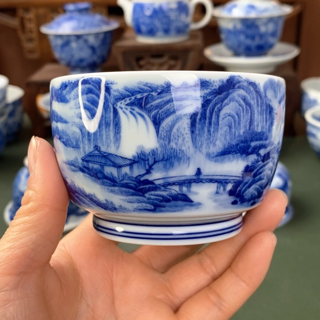 杯景德镇陶瓷手工手绘