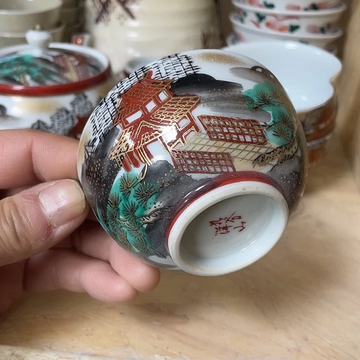 瓷片021 一人直播，看品直播间说序号