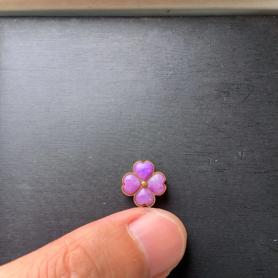 苏纪石（舒俱来）18K金镶嵌吊坠