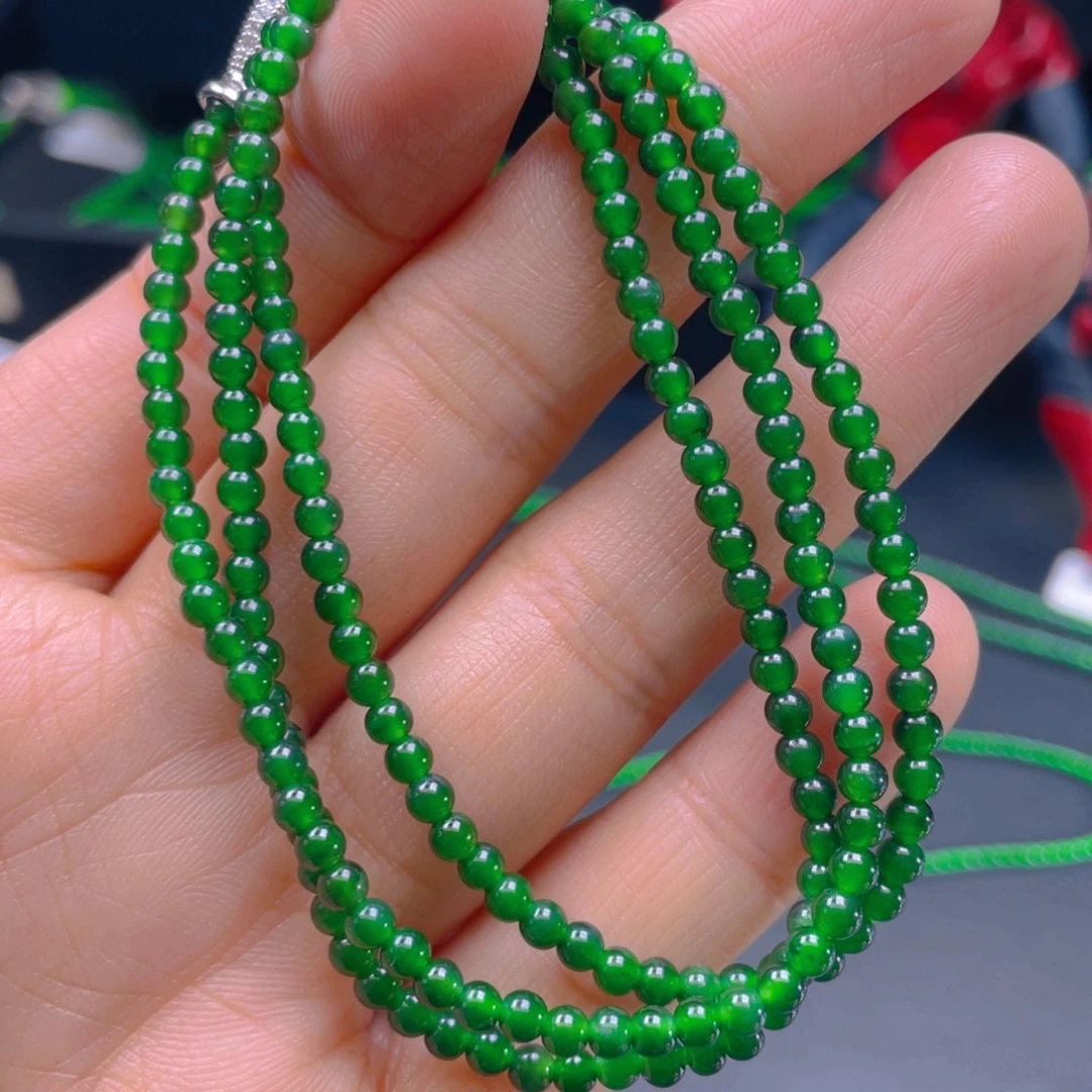 翡翠颈饰未镶嵌，1