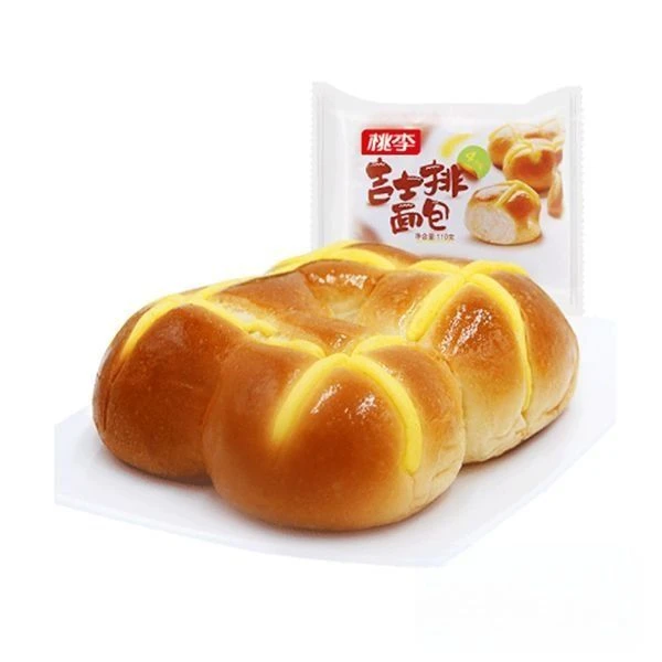 桃李面包 吉士排面包110g/袋