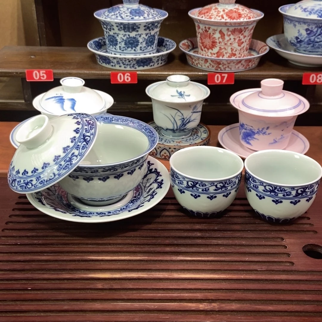 景德镇陶瓷三件套