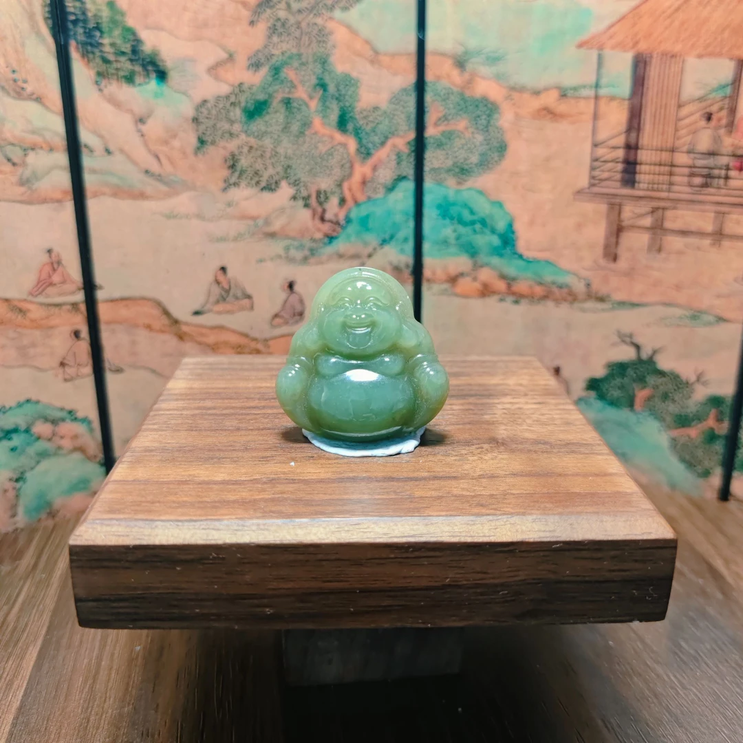 D和田玉佛公吊坠0432