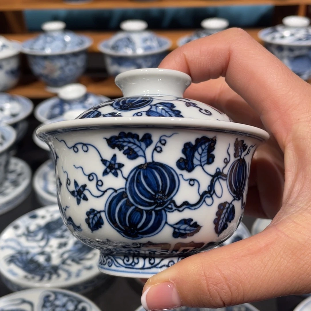 景德镇陶瓷手工手绘