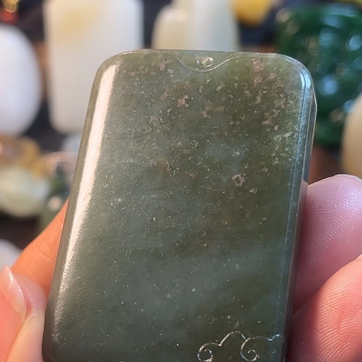 和田玉（青玉）未镶嵌挂件