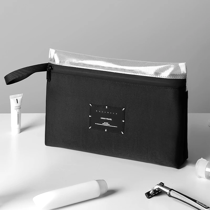 洗漱包男士出差大容量洗簌袋男差旅便携洗浴化妆用品收纳防水浴兜