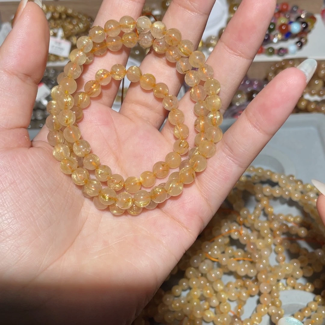 未镶嵌水晶手链手链