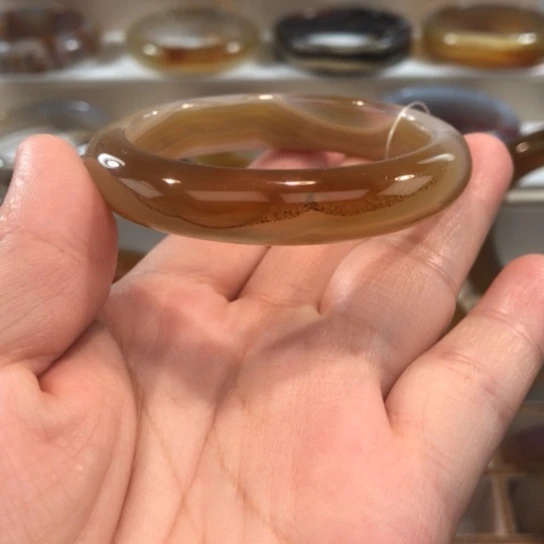 玛瑙/玉髓未镶嵌手镯