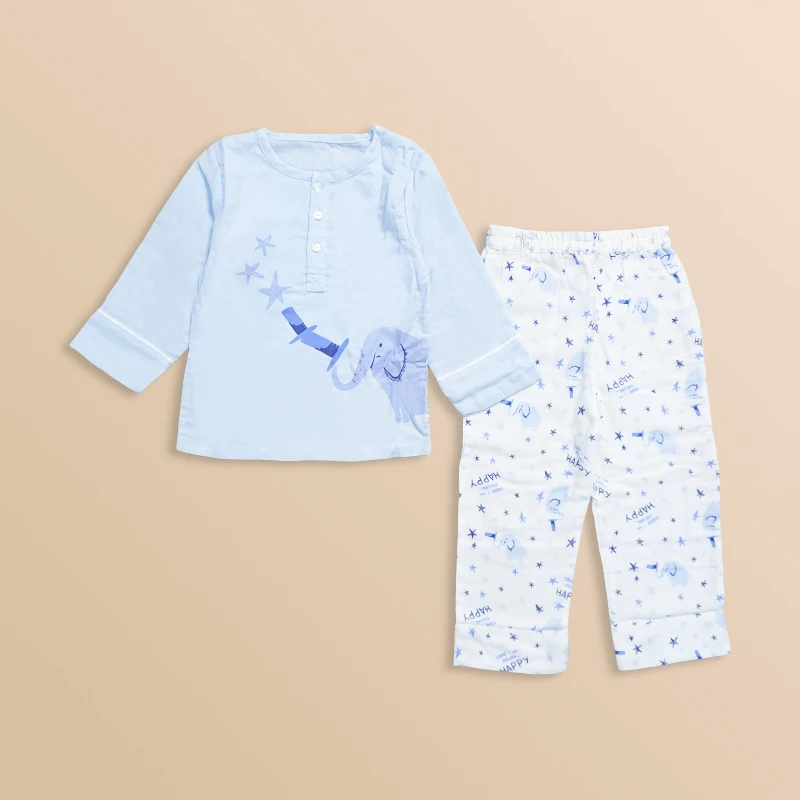 B080-081家居服套装提花秋冬睡衣