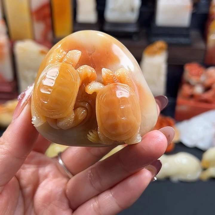 寿山石老性芙蓉石