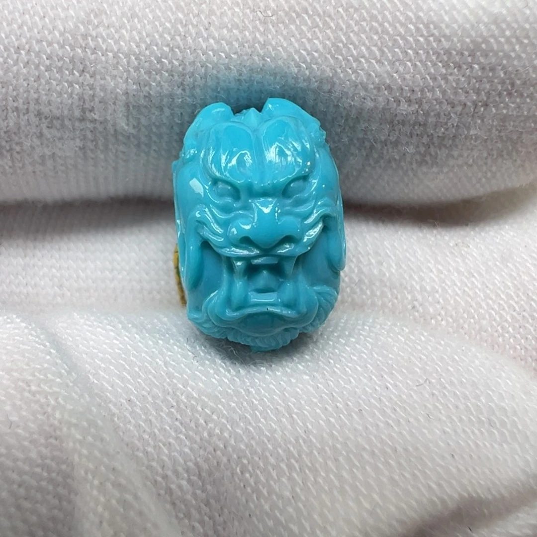 绿松石未镶嵌配饰直径12.4