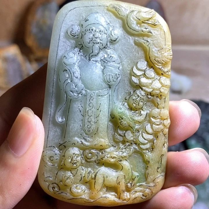 未镶嵌定制翡翠心*.