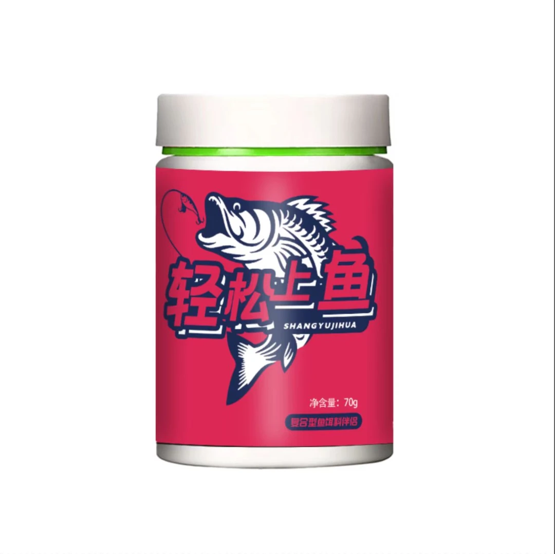 轻松上鱼饵料伴侣鲫鱼鲤鱼草鱼罗非黄尾等通用