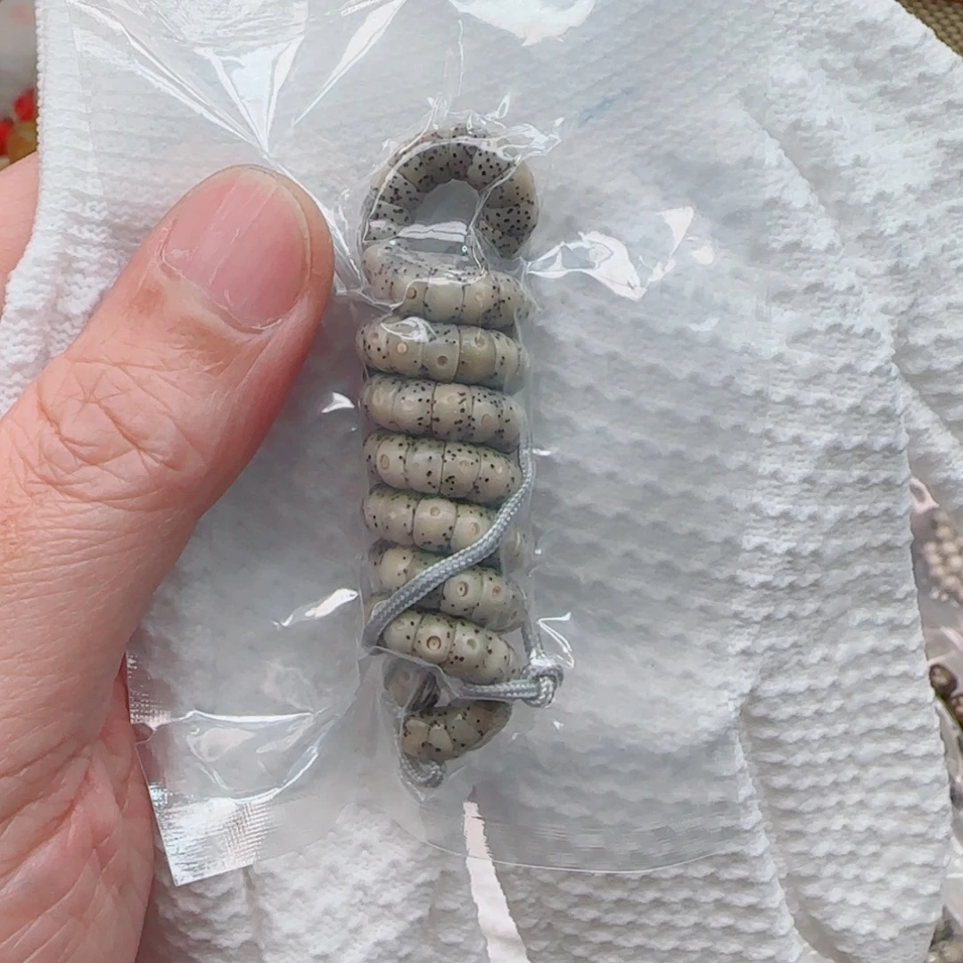手串星月菩提糯冰果冻手工大肠6mm