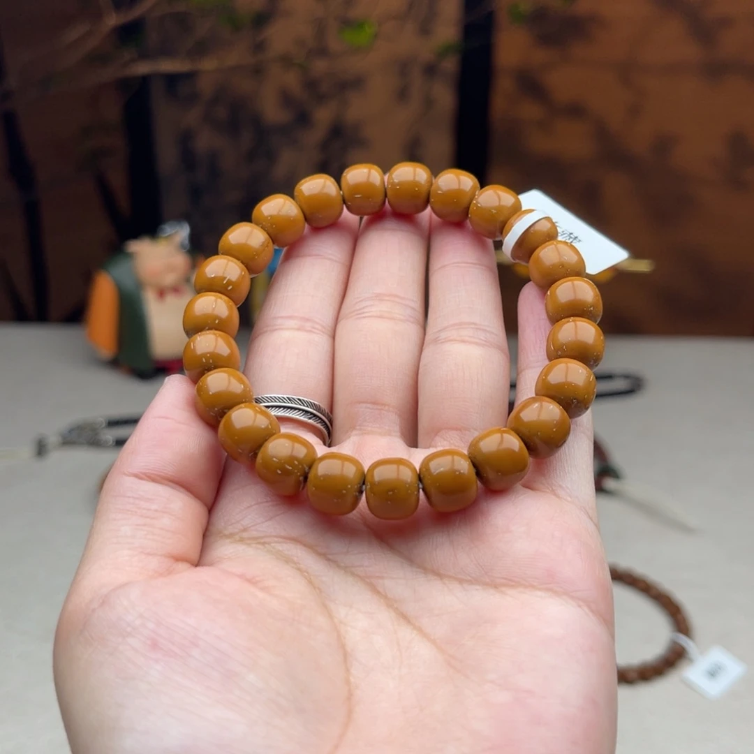 紫金鼠手串10实心老型