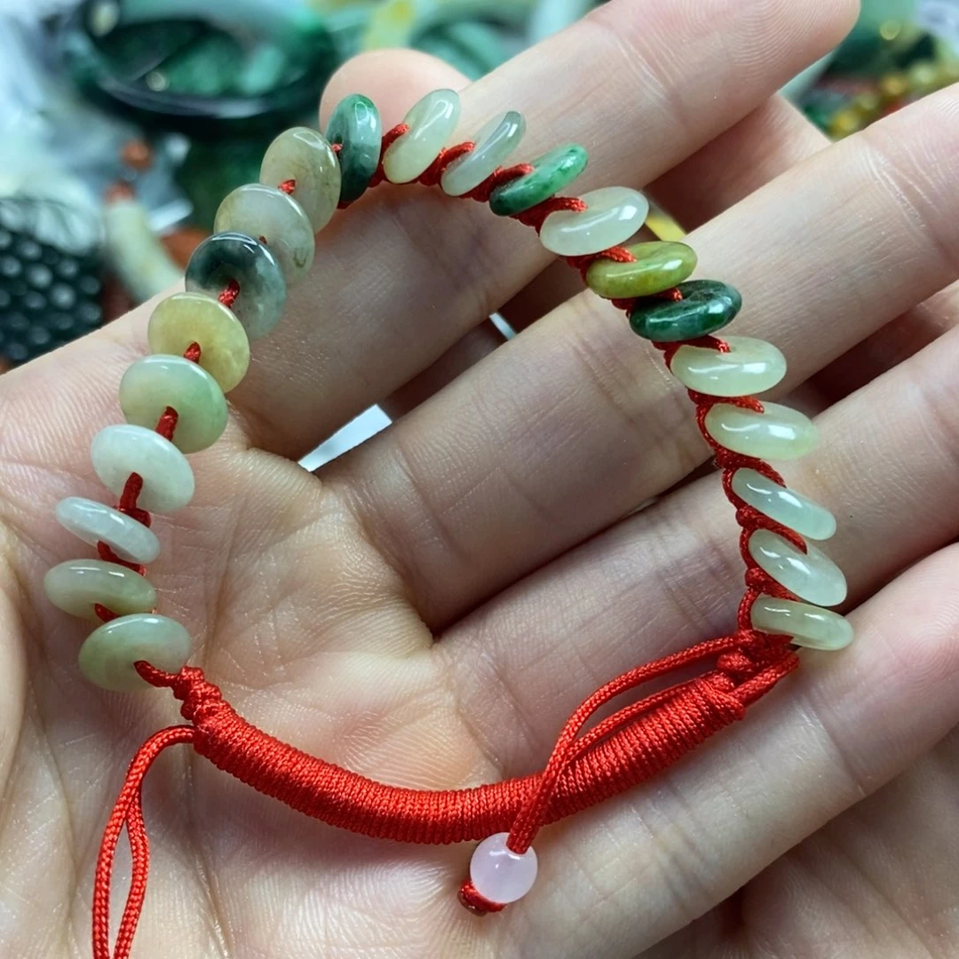 翡翠未镶嵌颈饰吊坠