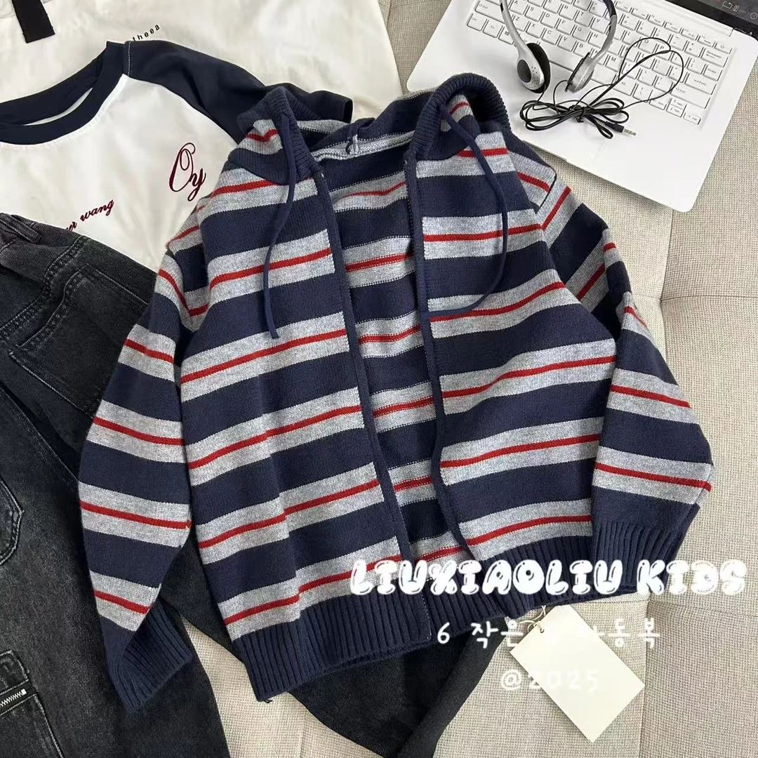 杭州六小六正版BY LIUXIAOLIU秋季儿童毛衣外套17489