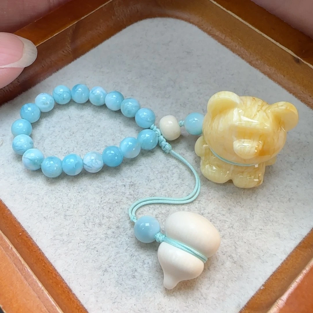 琥珀未镶嵌珠宝奇石定制