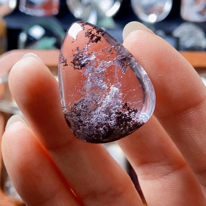 闪****未镶嵌颈饰水晶紫幽灵