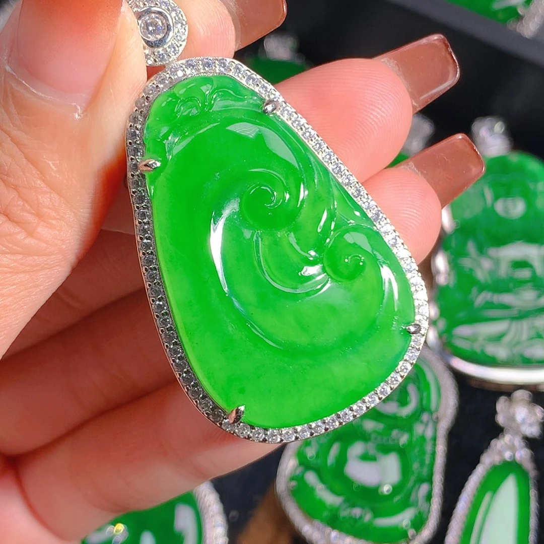 翡翠吊坠(不含链)未镶嵌