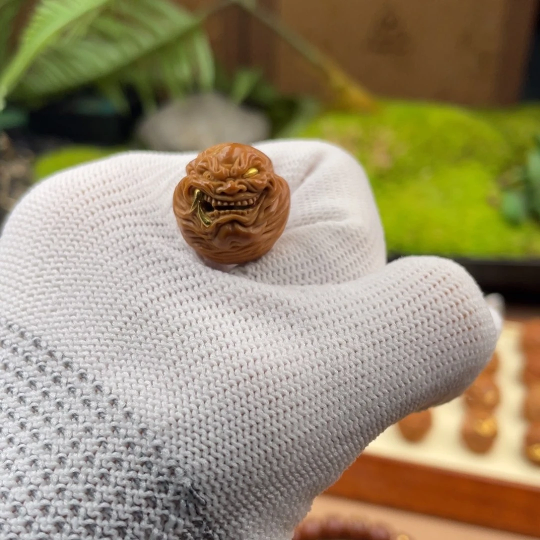 把件猴头核桃魔化佛爷