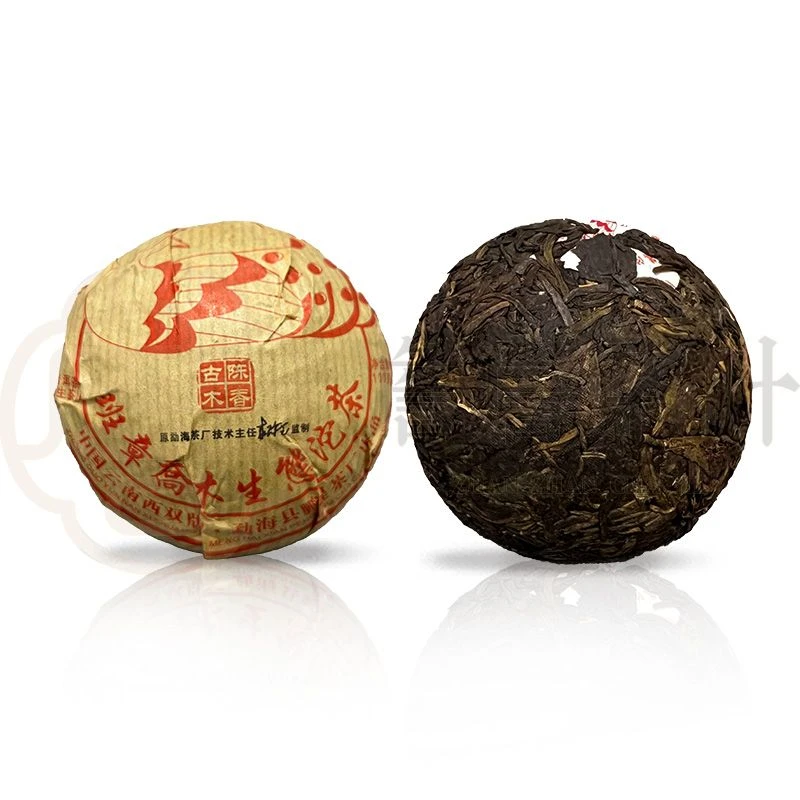 2011年 鹏程茶厂 班章孔雀沱茶 普洱生茶100g