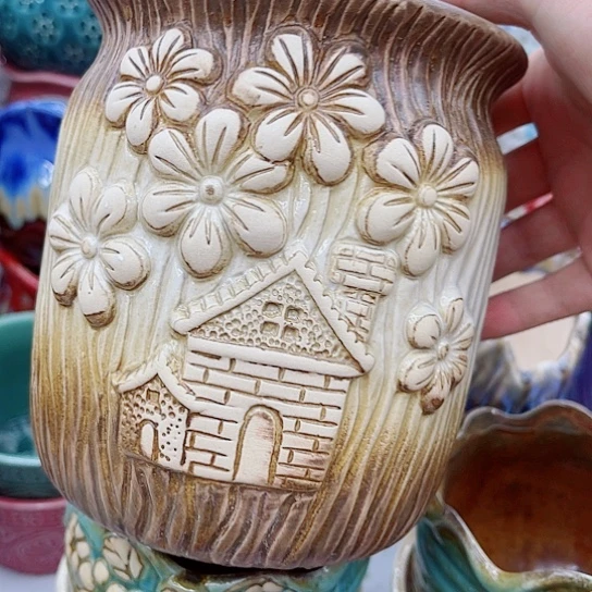 多肉绿植陶瓷花盆