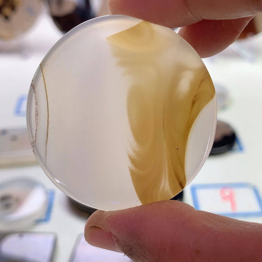 未镶嵌玛瑙/玉髓珠宝半成品