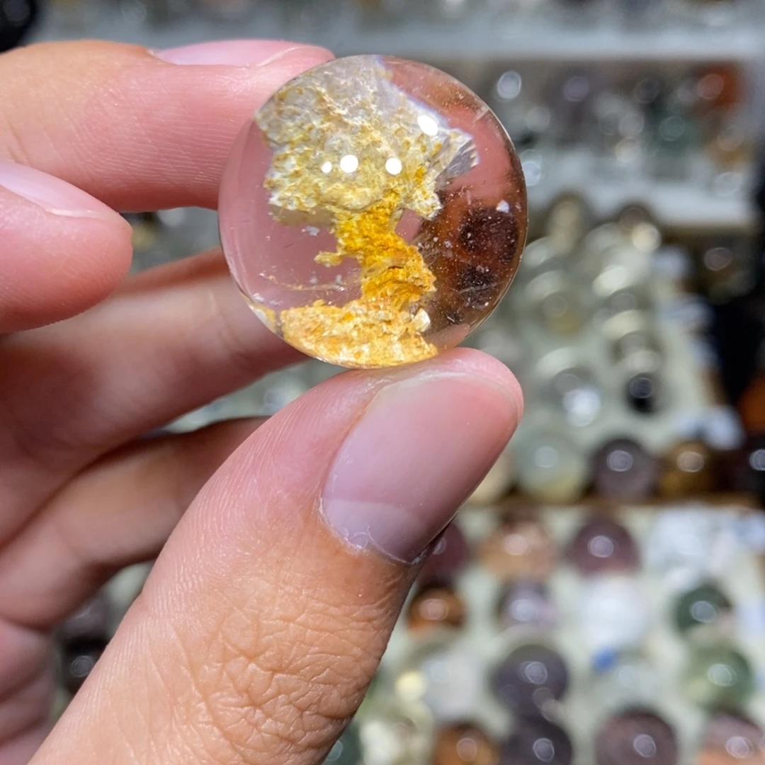 珠宝半成品水晶未镶嵌23m