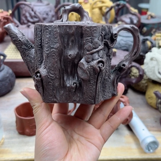 茶壶紫砂浅***过紫砂茶具