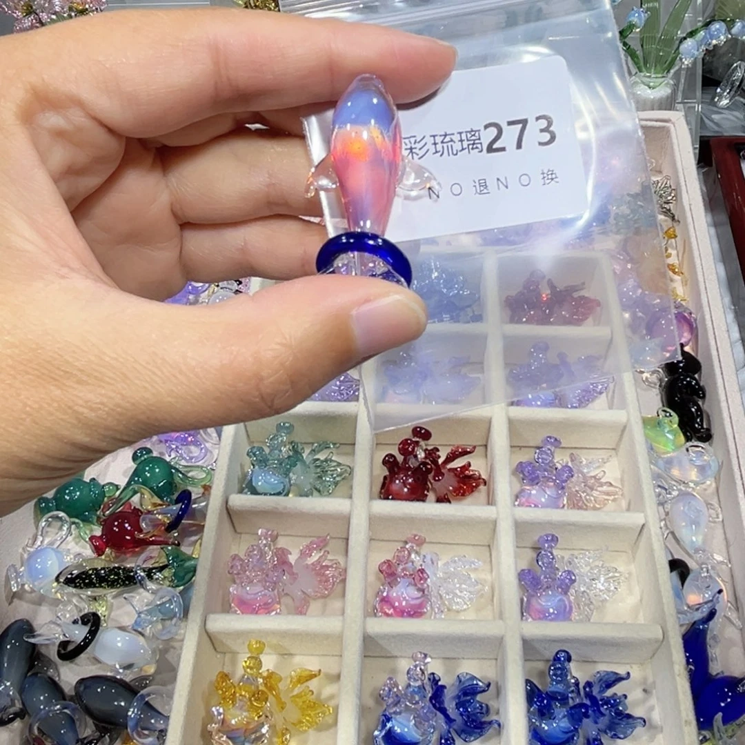 小***嘉吊坠（不含链）琉璃273鲸鱼一条