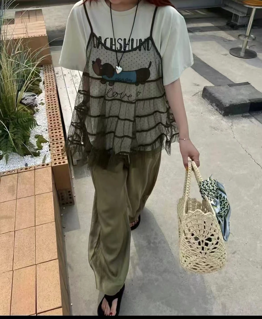 【NANA】韩系夏季时髦叠穿吊带250402