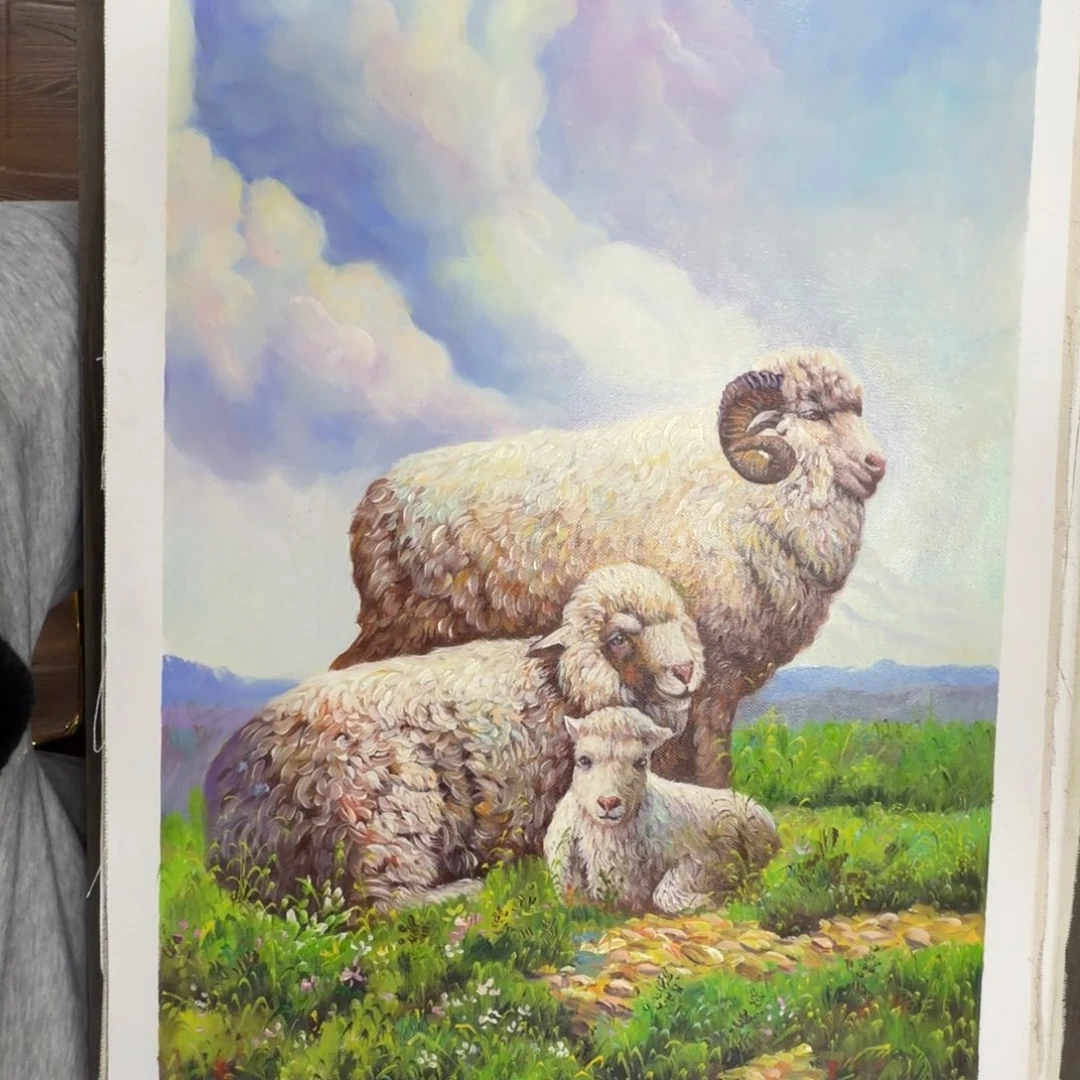 油画加油加油努力加油努力