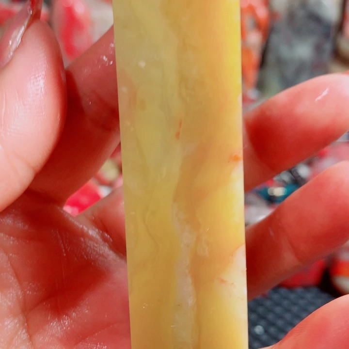 子***生巴林石黄冻印章一枚