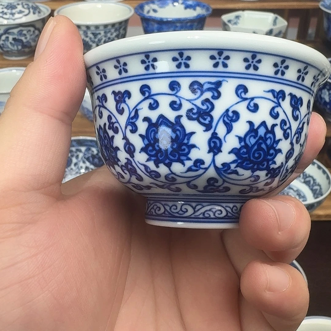 陶瓷瓷片纯手工手绘瓷瓷5