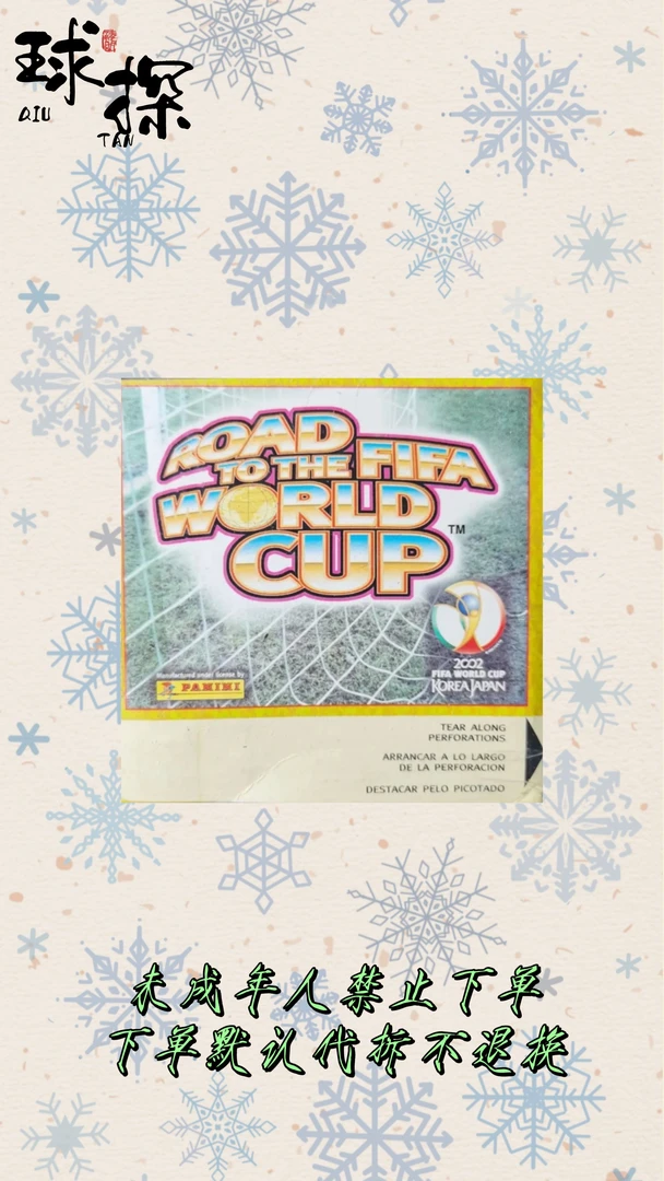 帕尼尼 2002通往世界杯之路 寻中国队【未成年禁止下单】