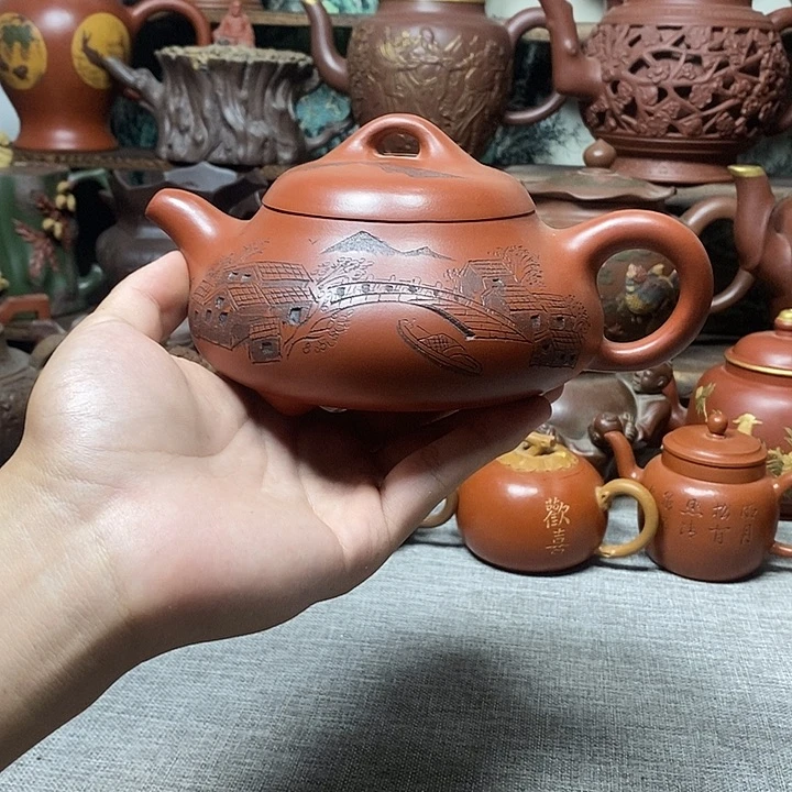 茶壶紫砂宜兴紫砂壶工艺品