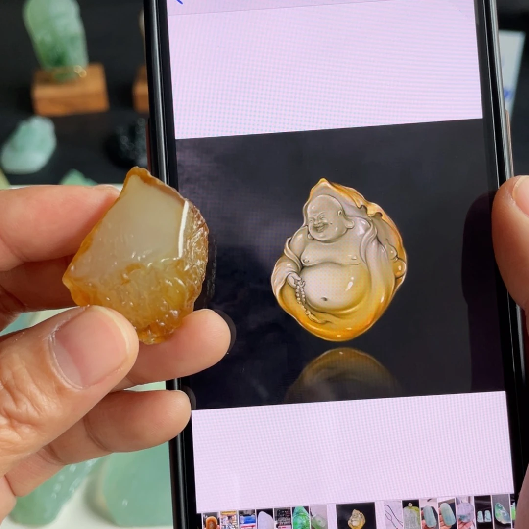 定制翡翠未镶嵌包工