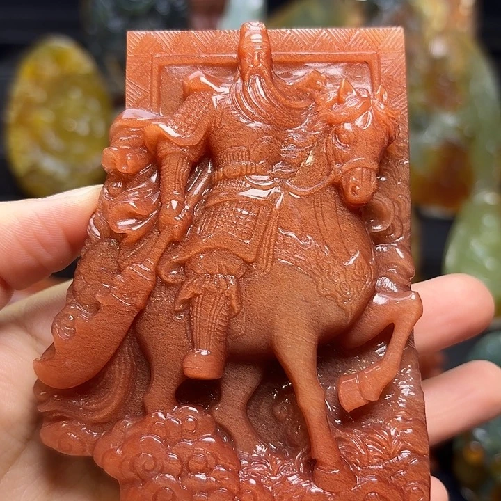 未镶嵌蛇纹石玉把件闲***?