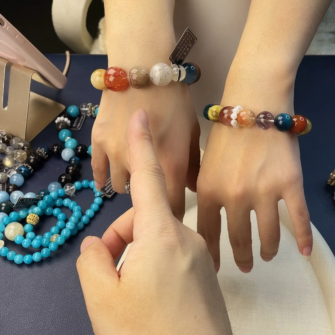 手链银S925镶嵌水晶