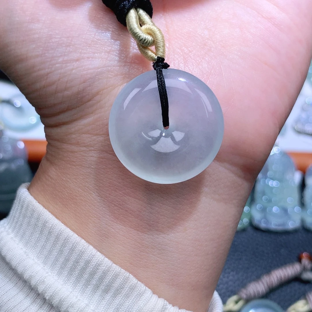 颈饰未镶嵌翡翠扣子