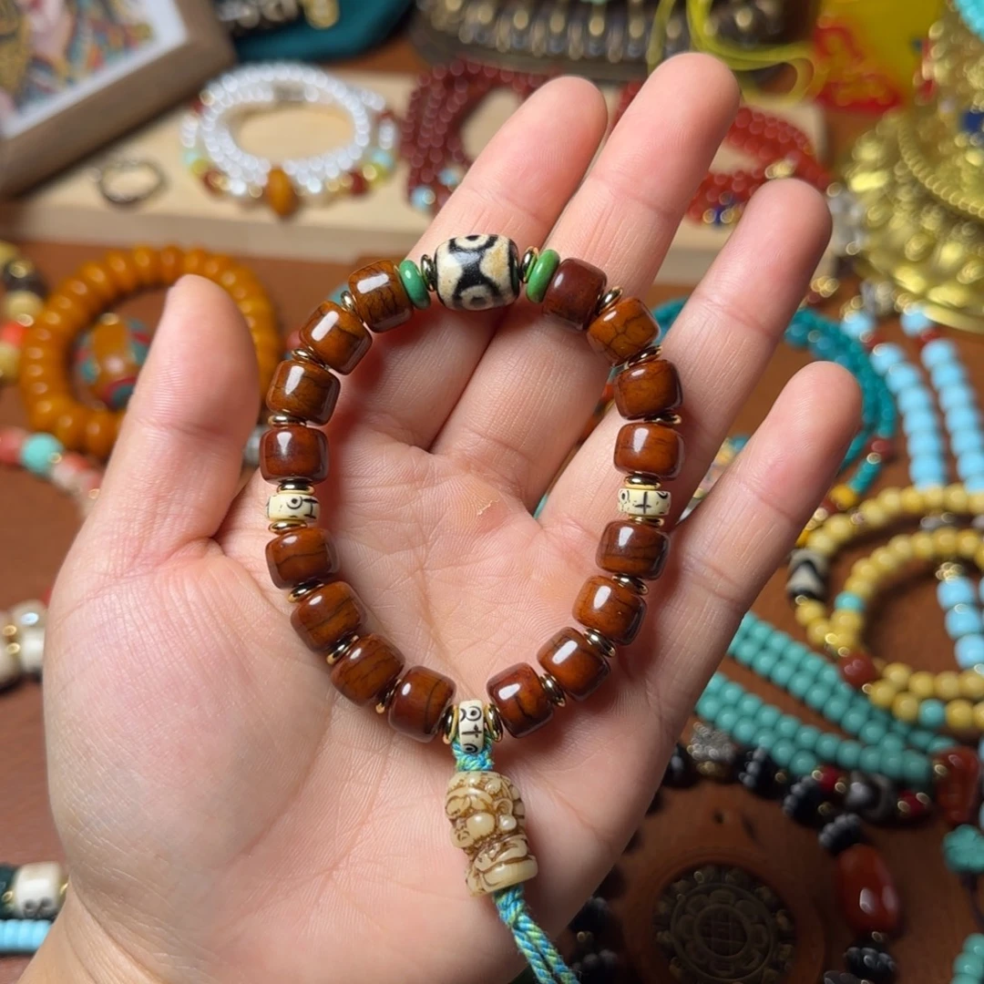 玻璃DIY藏式手串/108念珠