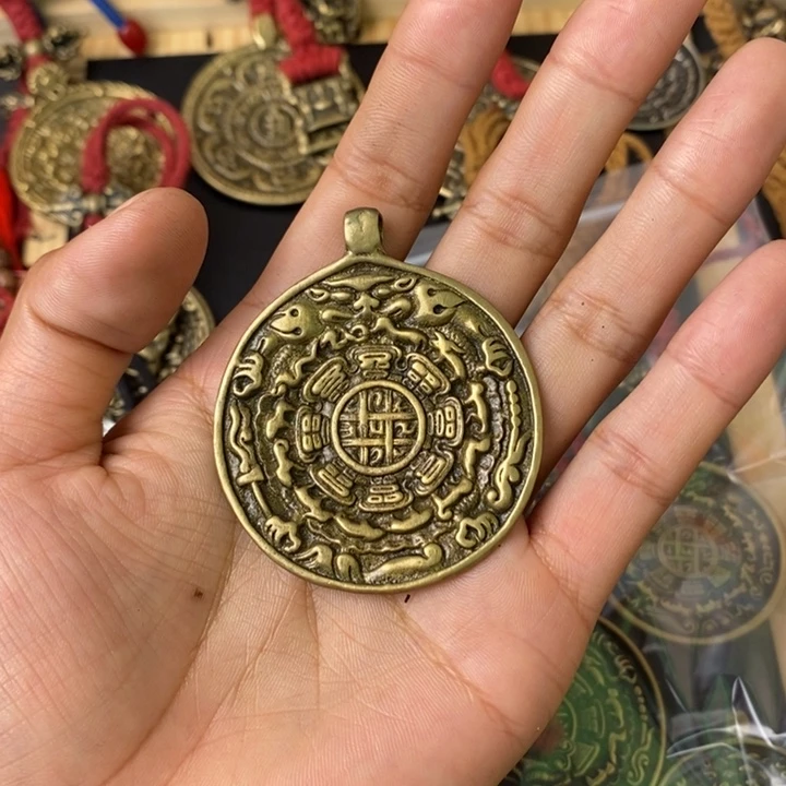 晨***r藏式风格九宫八卦牌