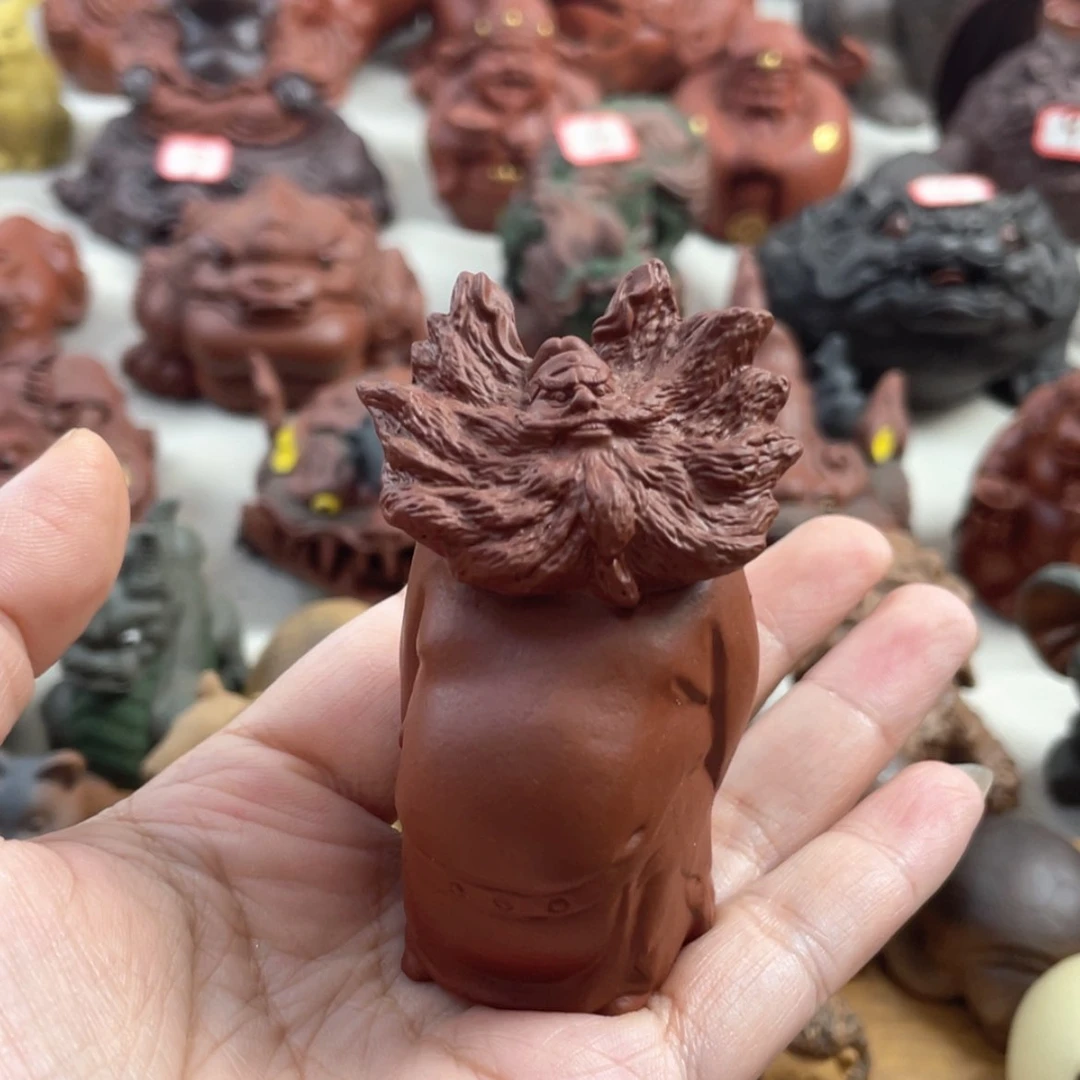 【闪购商品】紫砂茶宠紫砂钟馗